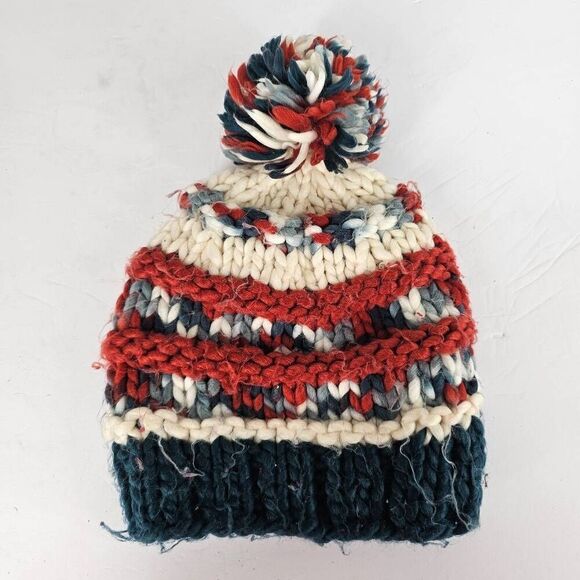 The North Face Beanie Hat Wool Chunky One Size - Picture 4 of 6